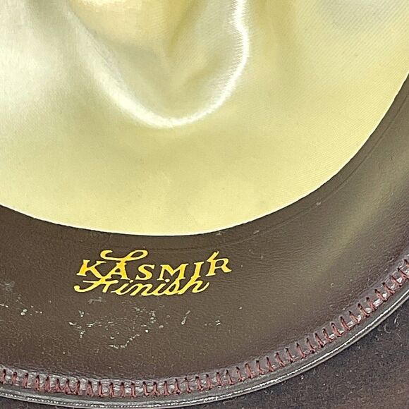 Champ Kasmir Finish Fedora Hat Brown Western Hills McAlpins Gentlemens Corner 7 - Picture 9 of 11